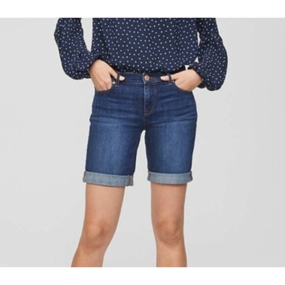 LOFT denim bermuda shorts size 26/2 - Picture 1 of 7